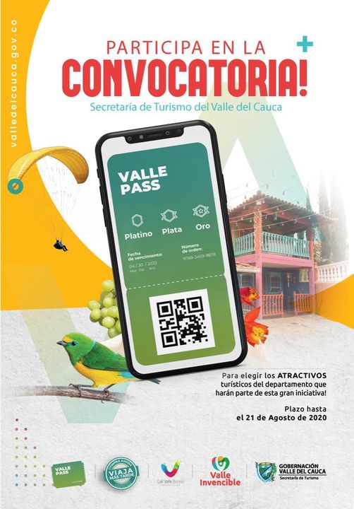 pasaporte turismo valle del cauca